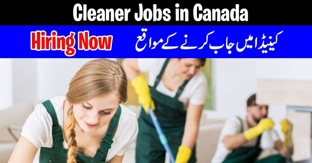 Cleaner jobs in Canada, 500 plus jobs announced